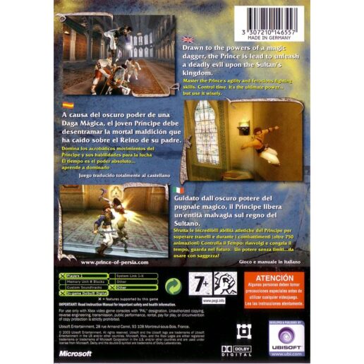 Prince of Persia The Sands of Time Xbox (Begagnad)