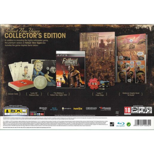 Fallout New Vegas Collectors Edition Playstation 3 (Begagnad)