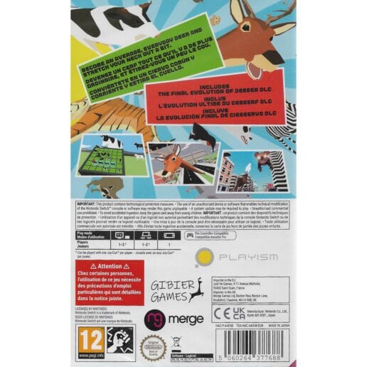 DEEEER Simulator Your Average Everyday Deer Game Nintendo Switch
