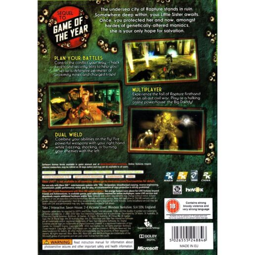 Bioshock 2 Xbox 360