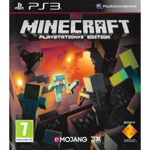 Minecraft Playstation 3 PS3 Nordic