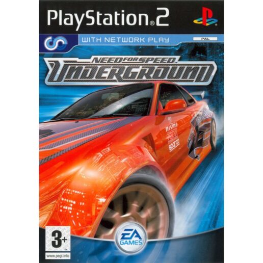 Need for Speed Underground Playstation 2 PS2 Swedish (Begagnad)