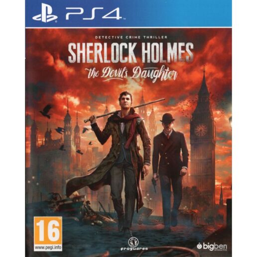 Sherlock Holmes The Devils Daughter Playstation 4 PS4 (Begagnad)