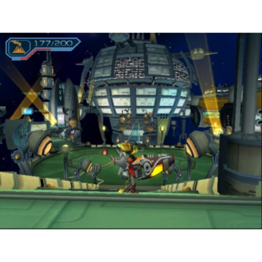 Ratchet & Clank 2 Locked and Loaded Playstation 2 PS2 Platinum (Begagnad)