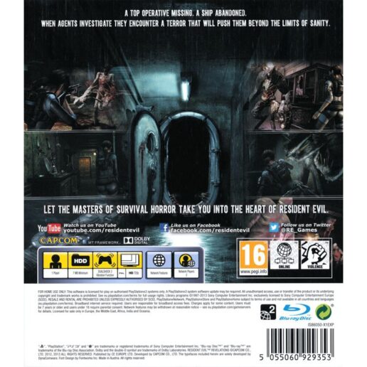 Resident Evil Revelations Playstation 3 PS3 (Begagnad)