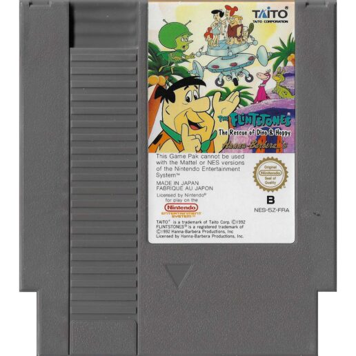 The Flintstones The Rescue of Dino & Happy Nintendo NES FRA/FAH (Begagnad) The Flintstones The Rescue of Dino & Happy Nintendo NES FRA/FAH (Begagnad)