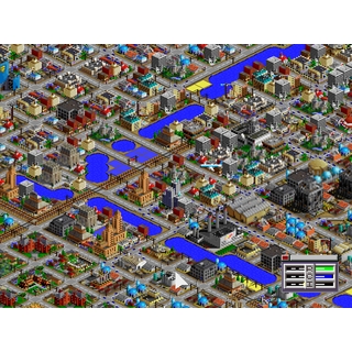 Sim City 2000 Playstation 1 PS1 (Begagnad)