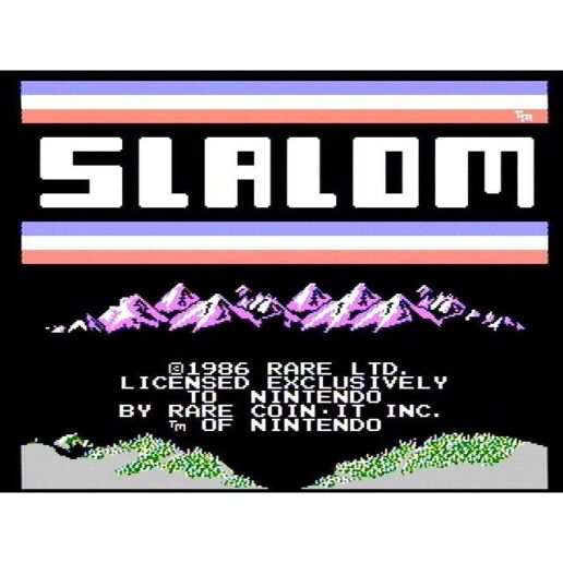 Slalom Nintendo NES (Begagnad)
