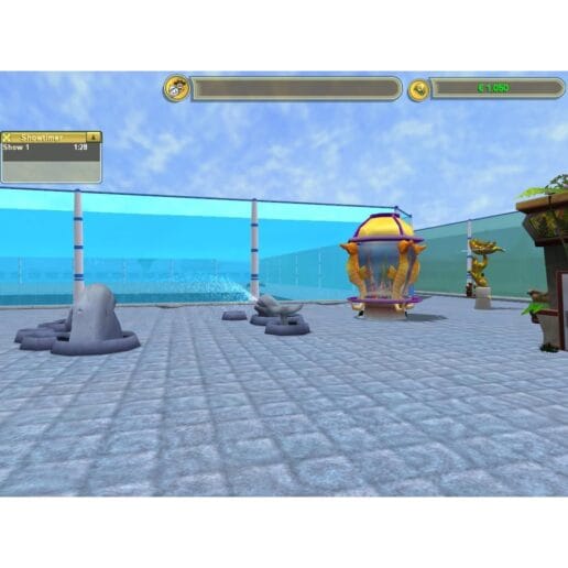 Zoo Tycoon 2 Marine Mania Tilläggspaket PC CD Swedish (Begagnad)