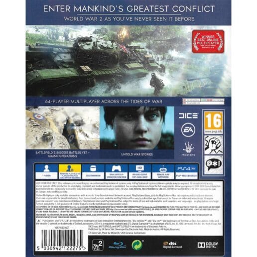 Battlefield V Playstation 4 PS4 (Begagnad)