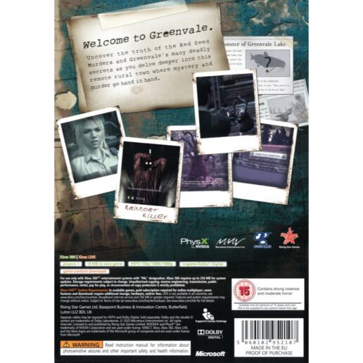 Deadly Premonition Xbox 360 (Begagnad)