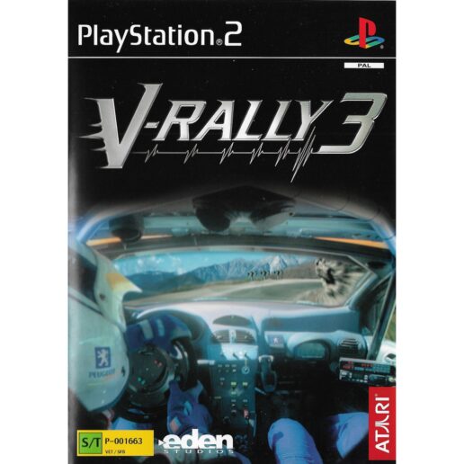 V-Rally 3 Playstation 2 PS2 Nordic (Begagnad)