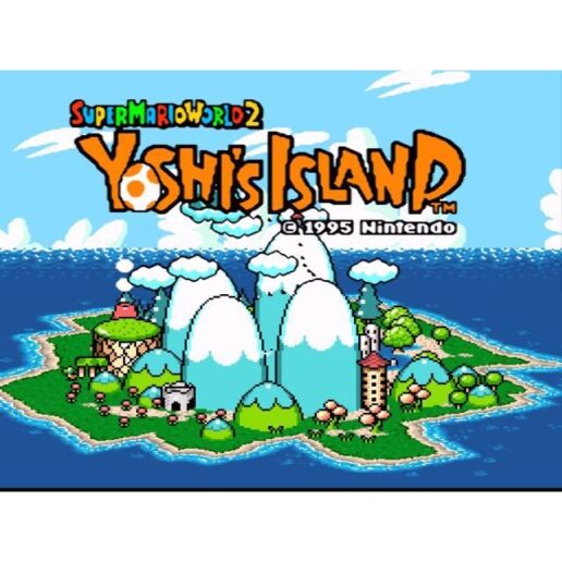 Super Mario World 2 Yoshis Island Super Nintendo SNES NOE (Begagnad)