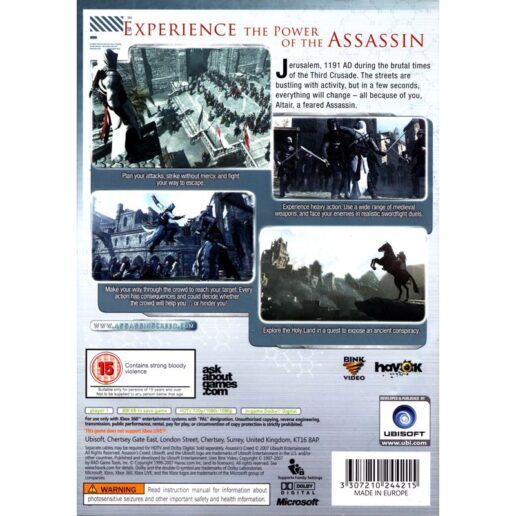 Assassins Creed Xbox 360 (Begagnad)