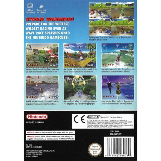 Wave Race Blue Storm Nintendo Gamecube (Begagnad)