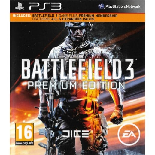 Battlefield 3 Premium Edition Playstation 3 PS3 Nordic (Begagnad)