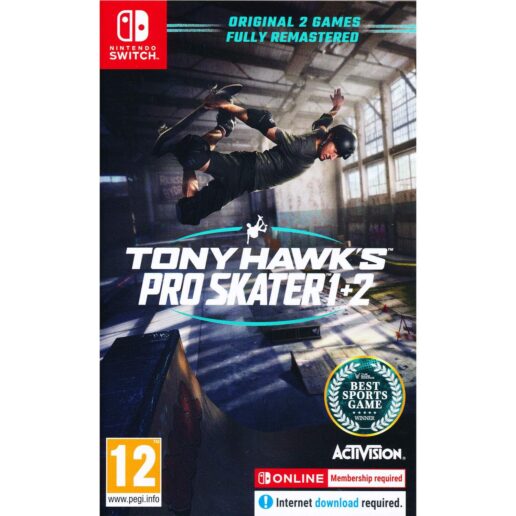 Tony Hawks Pro Skater 1 + 2 Nintendo Switch