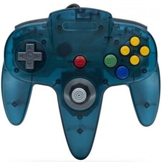 Teknogame N64 Controller Clear Teal