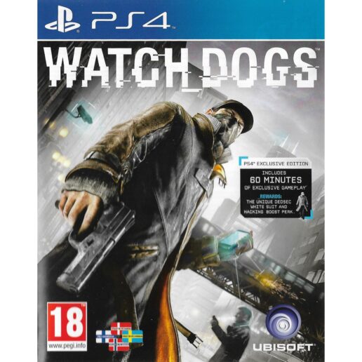 Watch Dogs Playstation 4 PS4 Nordic (Begagnad)