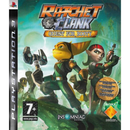 Ratchet & Clank Quest for Booty Playstation 3 PS3 Nordic (Begagnad)