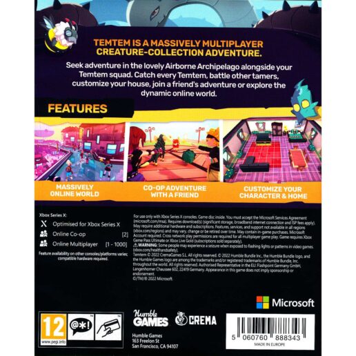 Temtem Xbox Series X Xbox One
