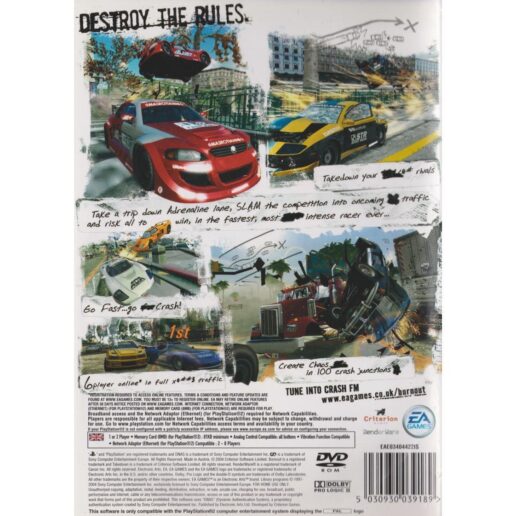 Burnout 3 Takedown Playstation 2 PS2 (Begagnad)