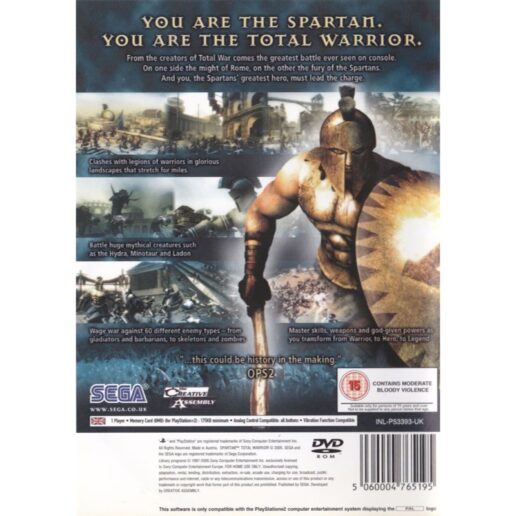 Spartan Total Warrior Playstation 2 PS2 (Begagnad)
