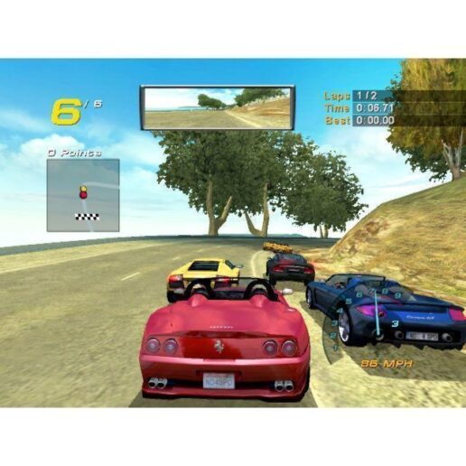 Need for Speed Hot Pursuit 2 Playstation 2 PS2 Swedish (Begagnad)