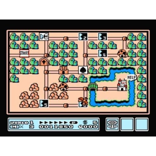 Super Mario Bros 3 Nintendo NES SCN (Begagnad)