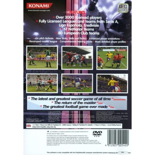 Pro Evolution Soccer 4 Playstation 2 PS2 (Begagnad)
