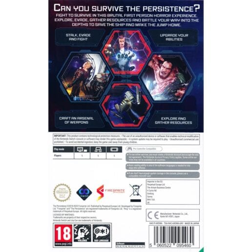 The Persistence Nintendo Switch