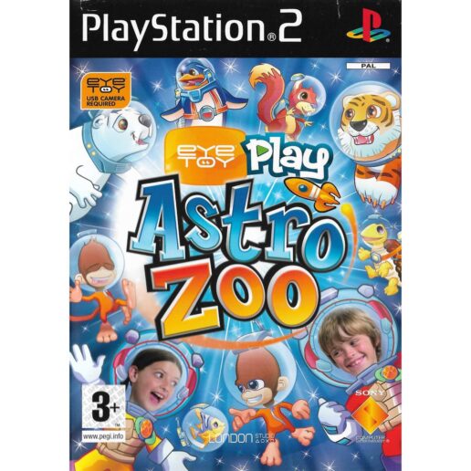 EyeToy Play Astro Zoo Playstation 2 PS2 Nordic (Begagnad)