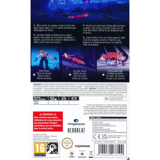 Endling Extinction is Forever Nintendo Switch
