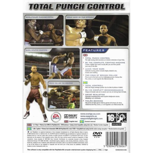 Fight Night 2004 Playstation 2 PS2 Swedish (Begagnad)