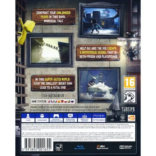 Little Nightmares Complete Edition Playstation 4