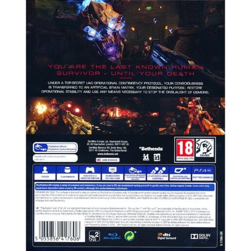 DOOM VFR Playstation 4