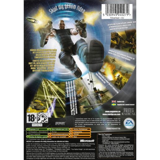 Timesplitters Future Perfect Xbox Swedish (Begagnad)