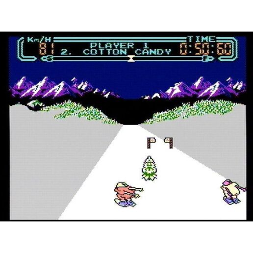 Slalom Nintendo NES EEC (Begagnad)