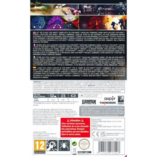 Star Wars Racer & Commando Combo Nintendo Switch