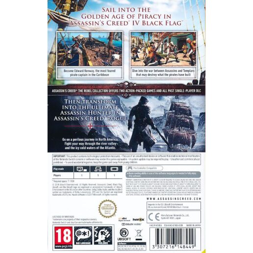 Assassins Creed The Rebel Collection Nintendo Switch