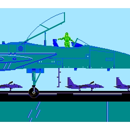 F-15 Strike Eagle Nintendo NES SCN/SWE (Begagnad)