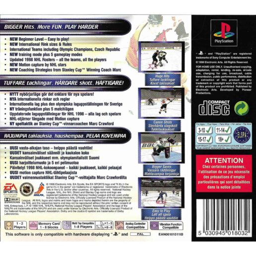 NHL 99 Playstation 1 PS1 Swedish (Begagnad)