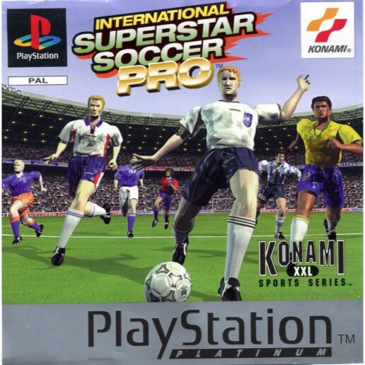 International Superstar Soccer Pro Playstation 1 PS1 Platinum (Begagnad)