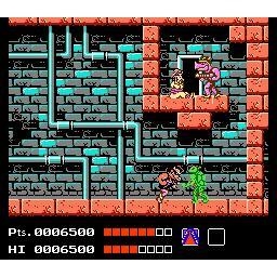 Teenage Mutant Hero Turtles Nintendo NES SCN (Begagnad)