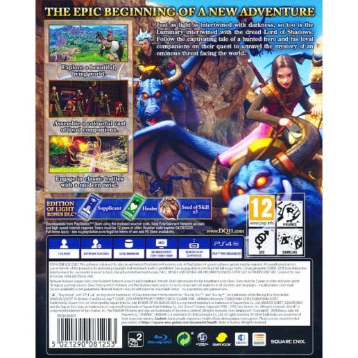 Dragon Quest XI Echoes of An Elusive Age Playstation 4