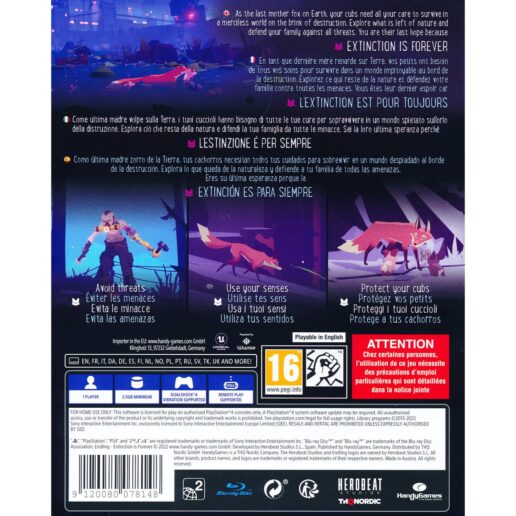 Endling Extinction is Forever Playstation 4