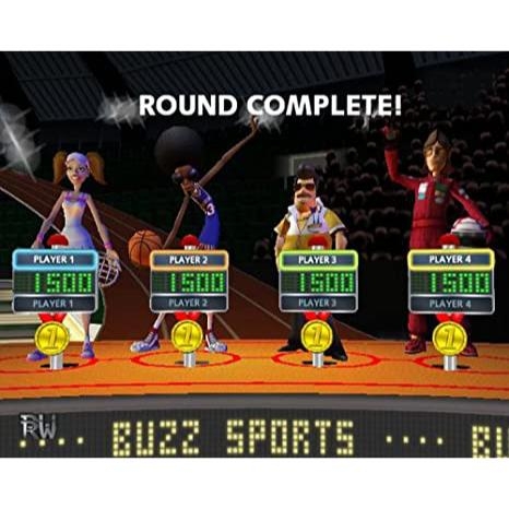Buzz The Sports Quiz Playstation 2 PS2 Nordic (Begagnad)