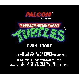 Teenage Mutant Hero Turtles Nintendo NES SCN (Begagnad)
