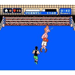 Punch-Out Mike Tyson Nintendo NES (Begagnad)