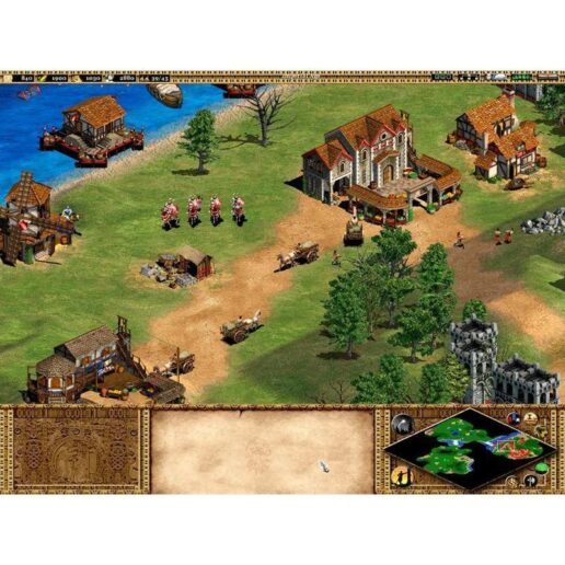 Age of Empires II The Age of Kings Playstation 2 PS2 (Begagnad)